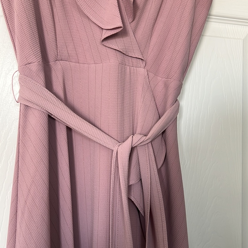 Mauve Ruffle Dress - Picture 4 of 9